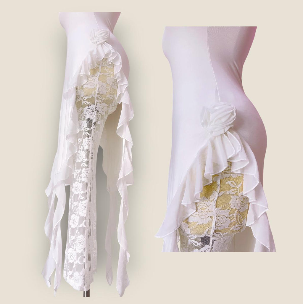 VESTIDO STRAPPLE + PANTALÓN DE ENCAJE